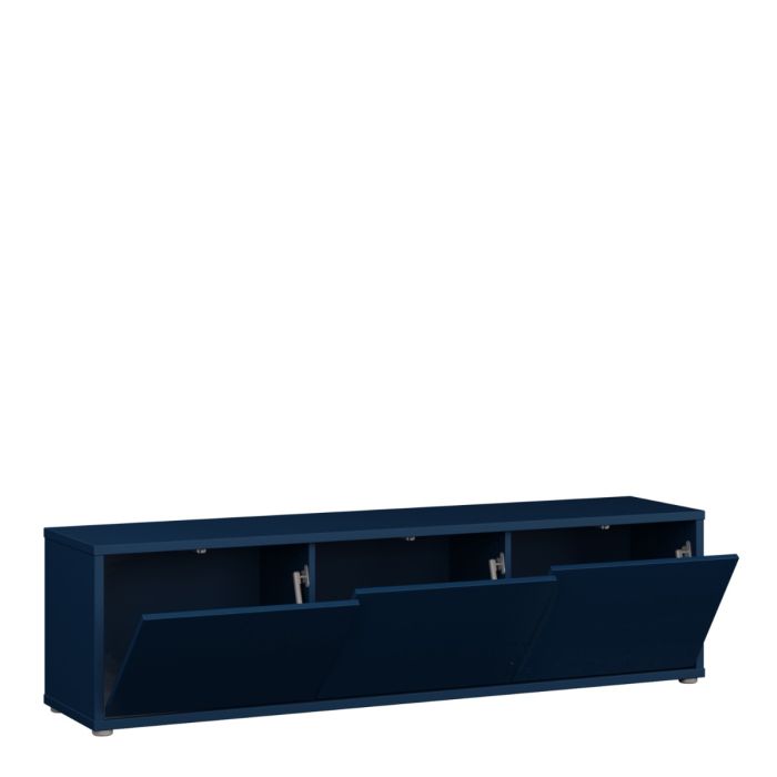 Rimayah Night Blue Wide TV Cabinet – supplier photograph