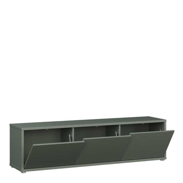 Rimayah Sage Green Wide TV Cabinet – supplier photograph