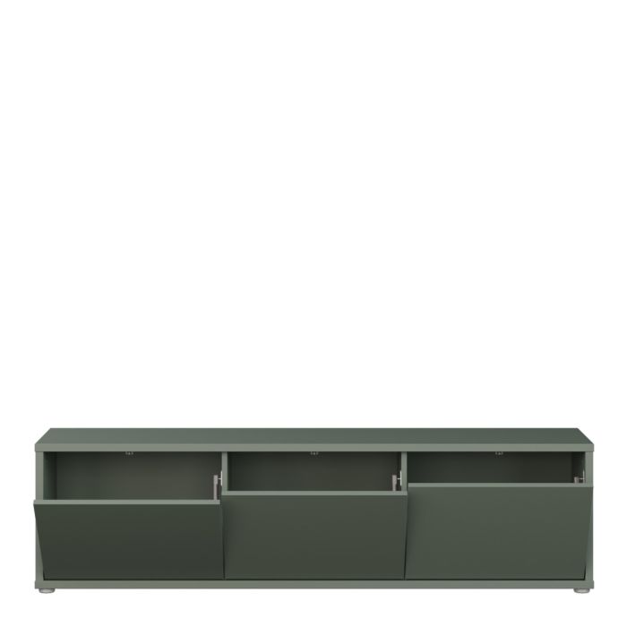 Rimayah Sage Green Wide TV Cabinet – supplier photograph