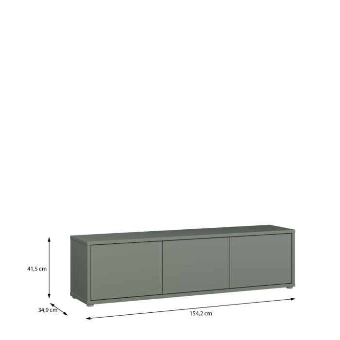 Rimayah Sage Green Wide TV Cabinet – supplier photograph