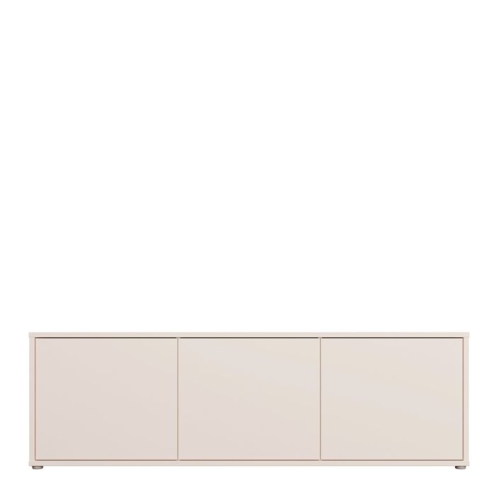 Rimayah Sand Large 3-Door TV Cabinet – product view