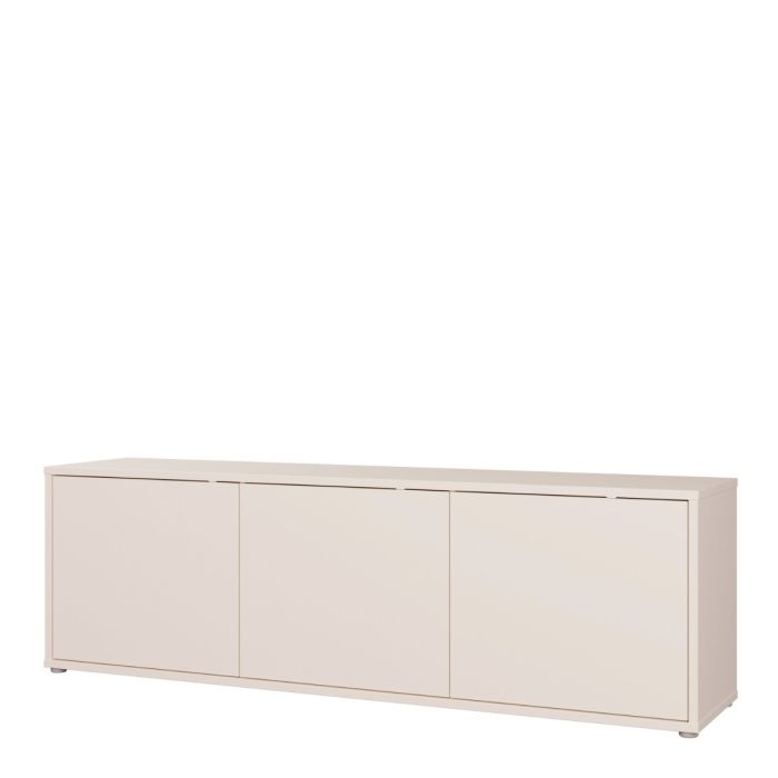 Rimayah Sand Large 3-Door TV Cabinet – product view
