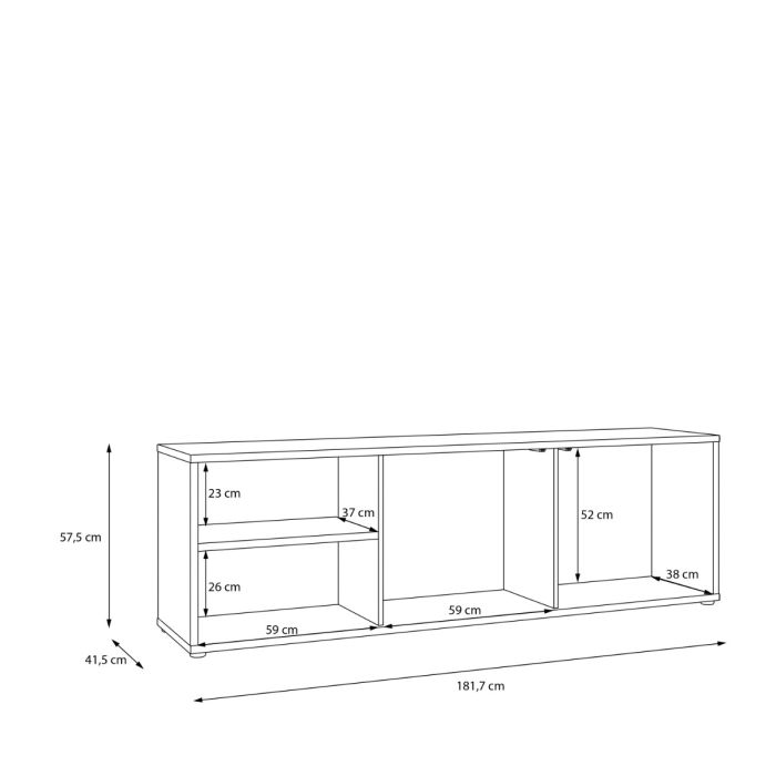 Rimayah Sand Wide Media TV Cabinet – supplier photograph