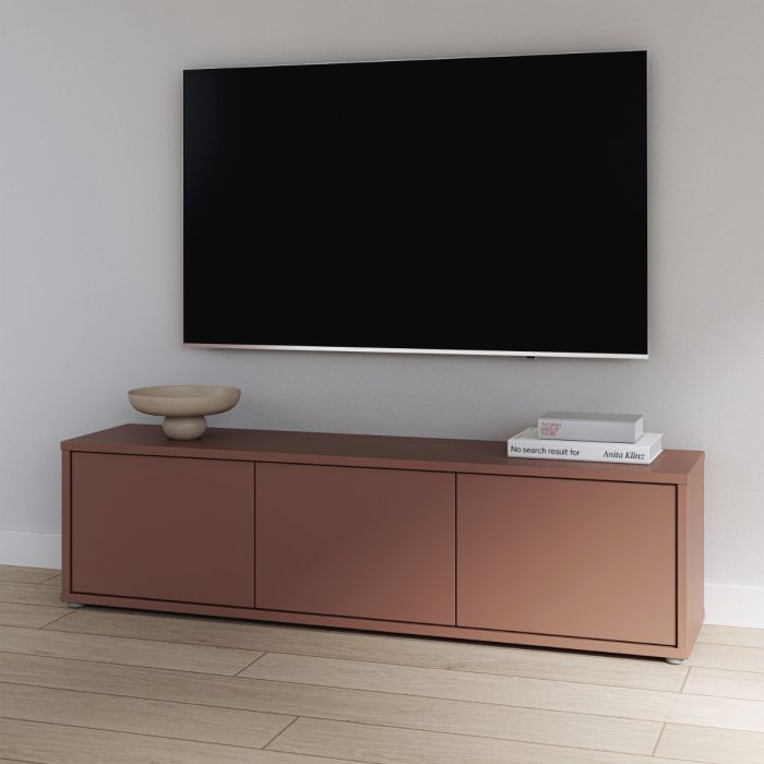 Rimayah Terracotta Wide TV Cabinet – product view