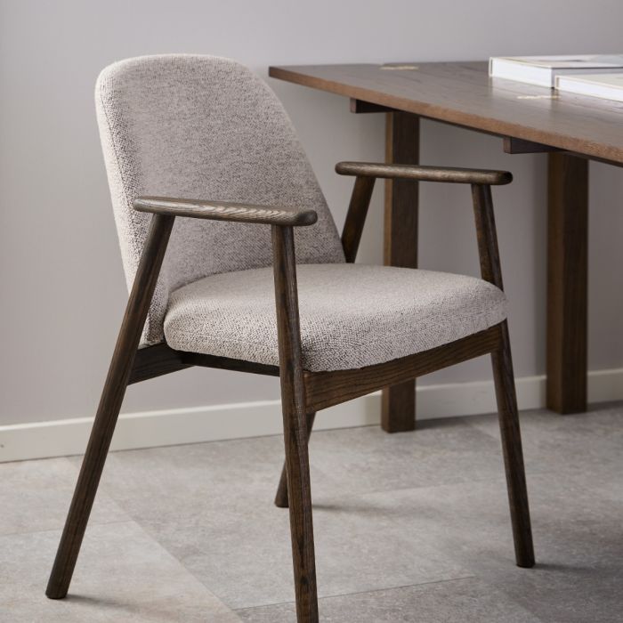 The Siena Beige Fabric Dining Chair – Set of 2 – image 6