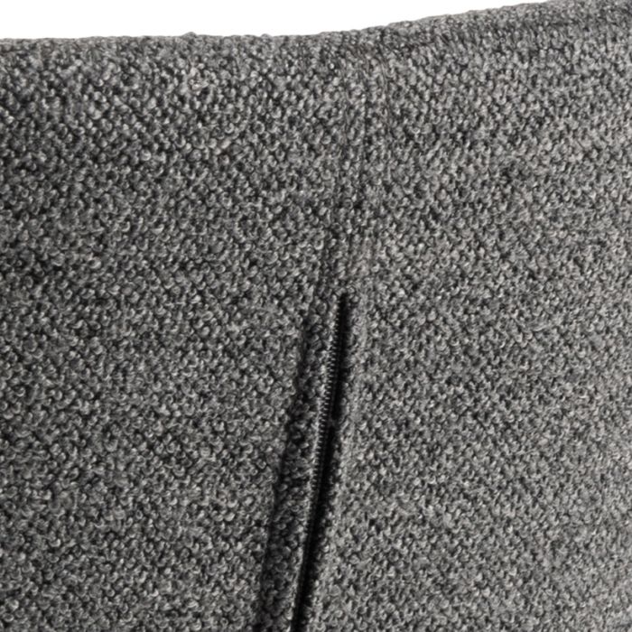 The Tivoli Anthracite Bouclé Swivel Dining Chair – Set of 2 – image 6