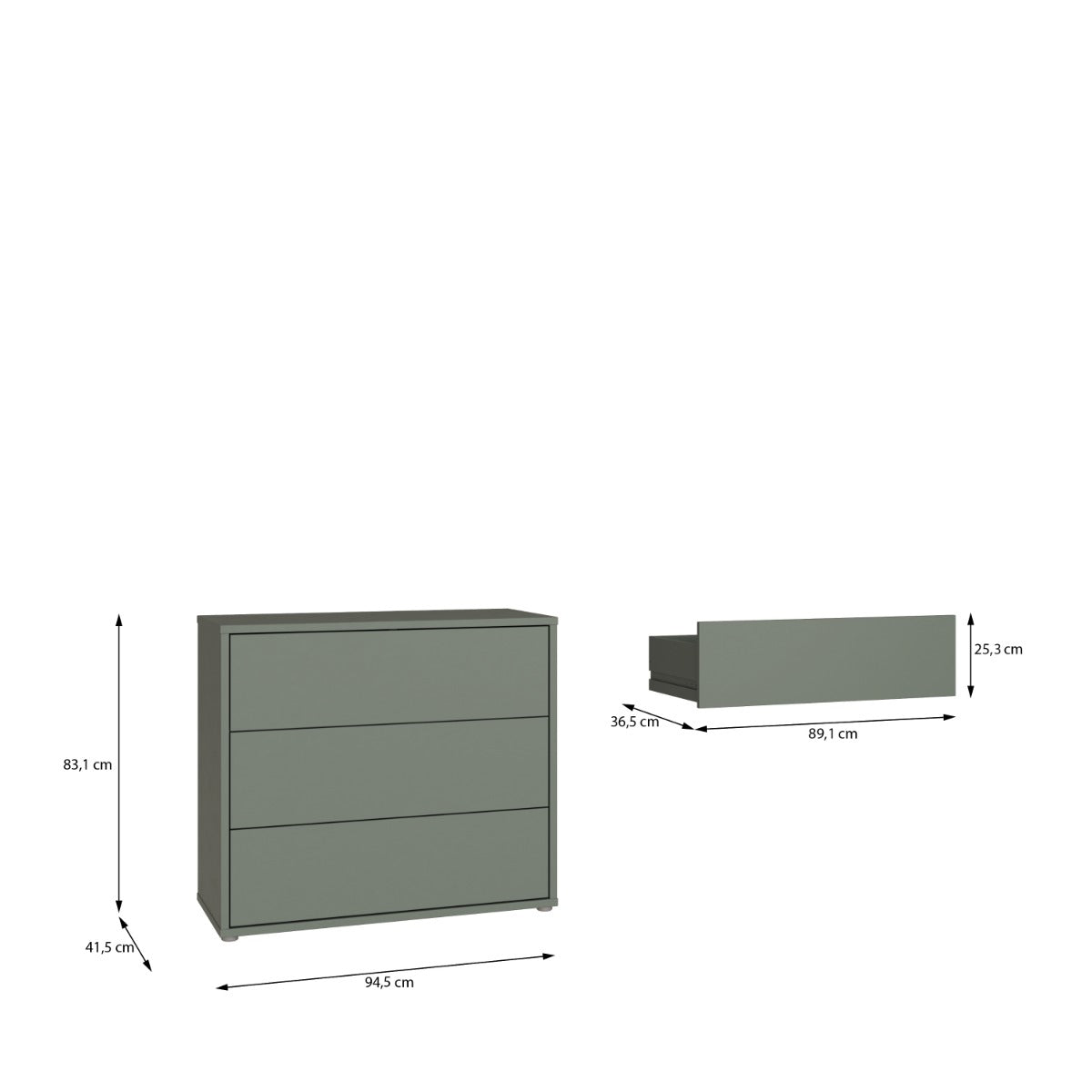 Verdina Sage Green chest supplier photo 7
