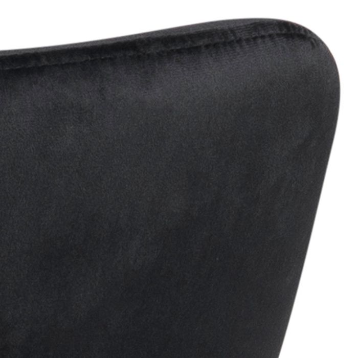 The Zahara Black Velvet Dining Chair with Arms – Set of 2 – image 7